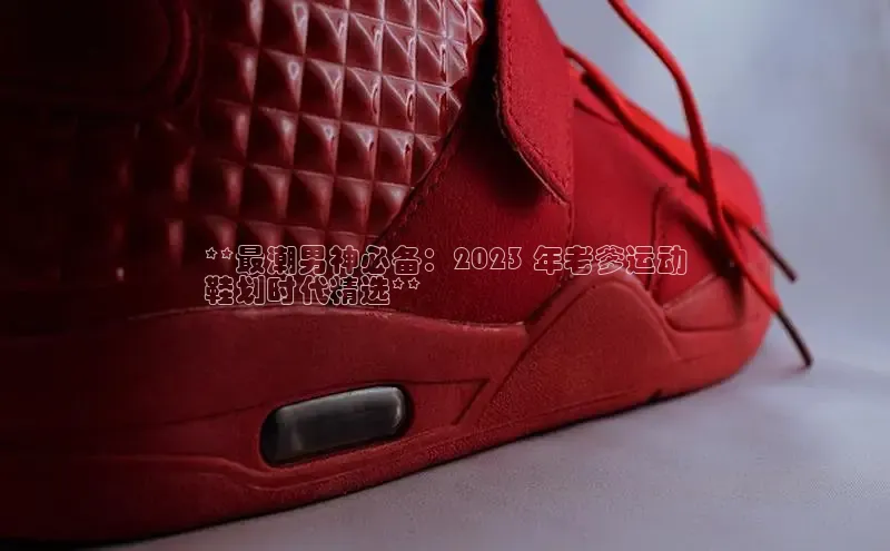 意昂2登录入口普信公司**最潮男神必备：2023 年老爹运动
鞋划时代精选**